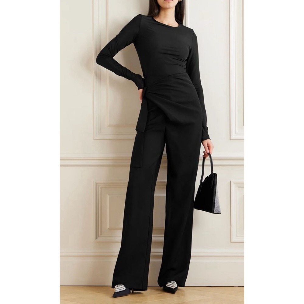 Gauge81 Black Straight Leg Pants